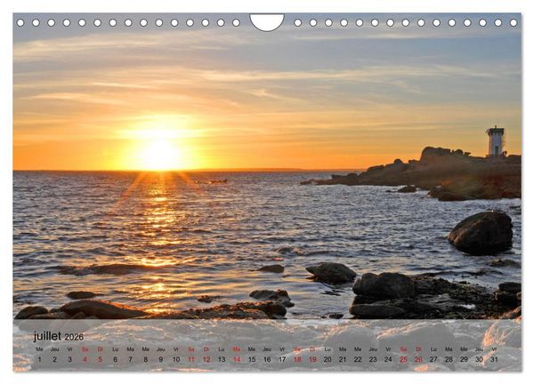 Produktbild: Collection Terre BRETAGNE (Calendrier mural 2026 DIN A4 vertical), CALVENDO calendrier mensuel