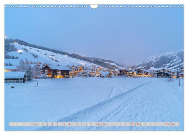 Produktbild: Lech am Arlberg - Winterzauber f&uuml;r das ganze Jahr (Wandkalender 2026 DIN A3 quer), CALVENDO Monatskalender