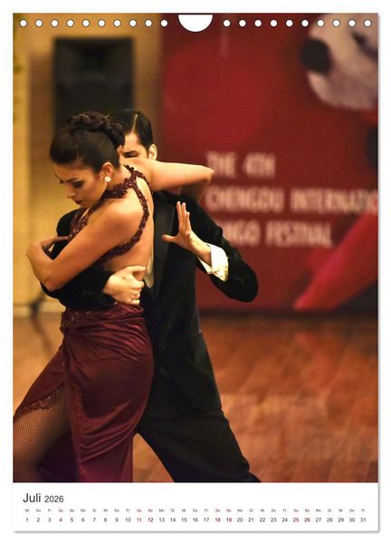Produktbild: Leidenschaftlicher Tango (Wandkalender 2026 DIN A4 hoch), CALVENDO Monatskalender