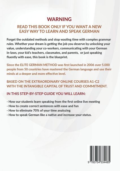 Produktbild: How To Learn And Speak German Easy - Elite German Method