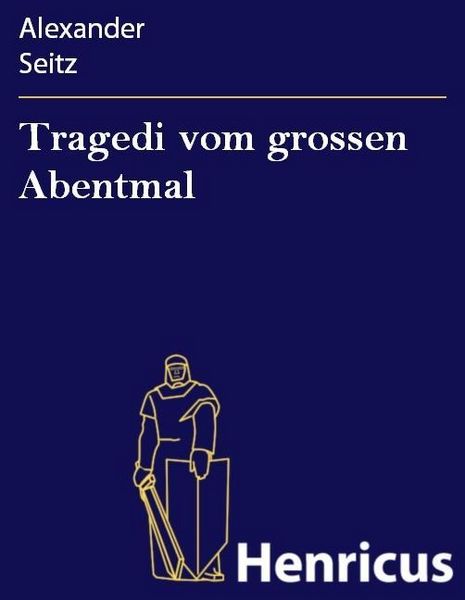 Produktbild: Tragedi vom grossen Abentmal