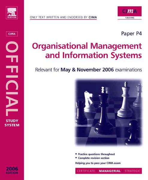 Produktbild: Organisational Management and Information Systems
