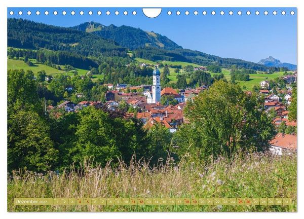 Produktbild: Facetten des Allg&auml;us. Landschaften und Orte zum Verlieben (Wandkalender 2027 DIN A4 quer), CALVENDO Monatskalender