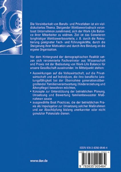 Produktbild: Erfolgreiche Umsetzung von Work-Life-Balance in Organisationen