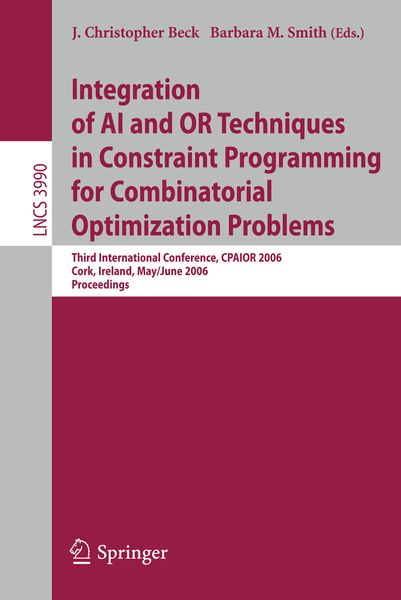 Produktbild: Integration of AI and OR Techniques in Constraint Programming for Combinatorial Optimization Problems