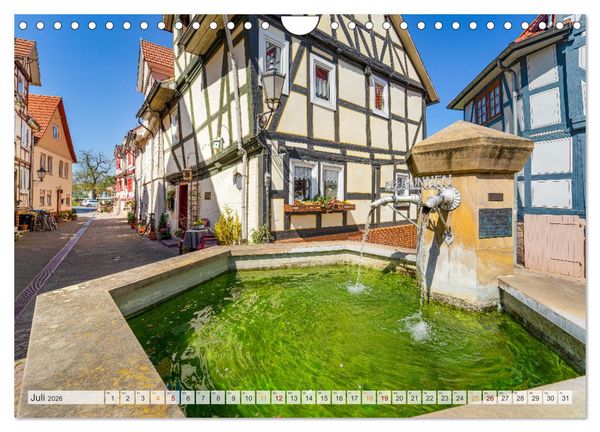 Produktbild: Rotenburg an der Fulda Impressionen (Wandkalender 2026 DIN A4 quer), CALVENDO Monatskalender