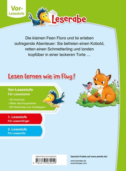 Produktbild: Leserabe Vor-Lesestufe - Feengeschichten
