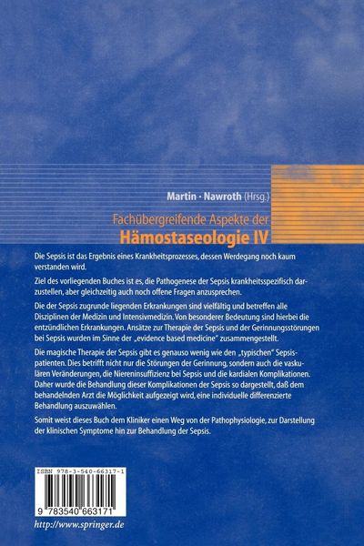 Produktbild: Fach&uuml;bergreifende Aspekte der H&auml;mostaseologie IV