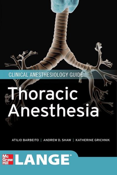 Produktbild: Thoracic Anesthesia