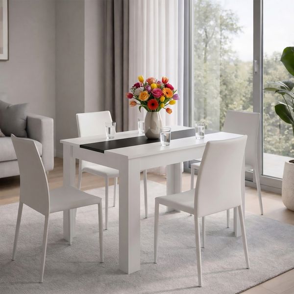 Produktbild: Esstisch K&uuml;chentisch B. 115 x T. 80 cm Disalo