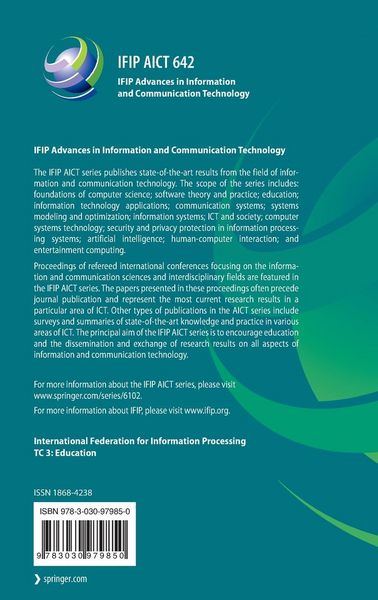 Produktbild: Digital Transformation of Education and Learning - Past, Present and Future