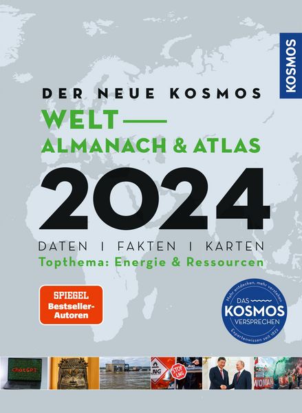 Produktbild: Der neue Kosmos Welt-Almanach & Atlas 2024