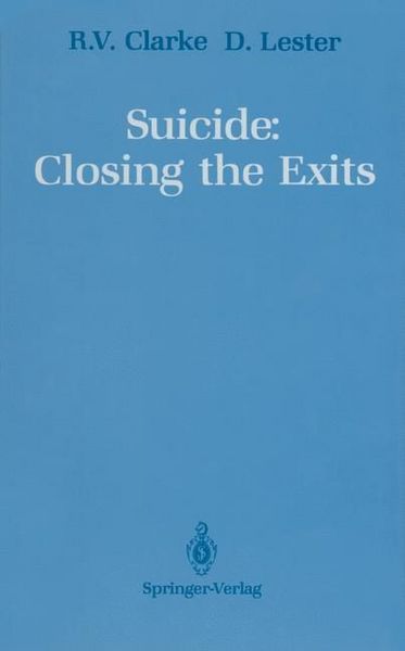 Produktbild: Clarke, R: Suicide: Closing the Exits