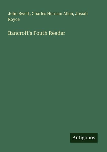 Produktbild: Bancroft's Fouth Reader