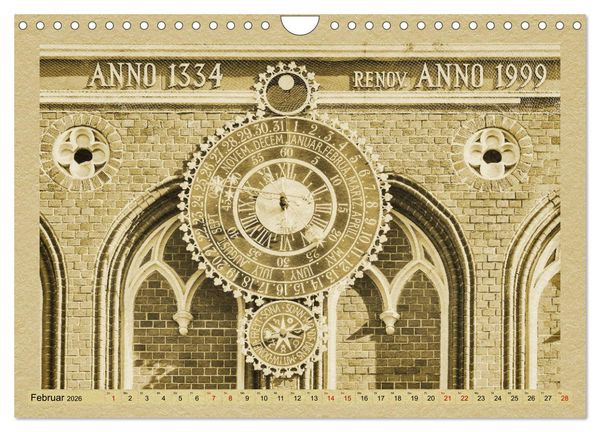 Produktbild: Riga &ndash; Ein Kalender im Zeitungsstil (Wandkalender 2026 DIN A4 quer), CALVENDO Monatskalender