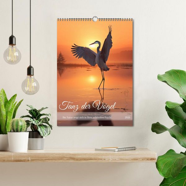 Produktbild: Tanz der V&ouml;gel (Wandkalender 2026 DIN A3 hoch), CALVENDO Monatskalender