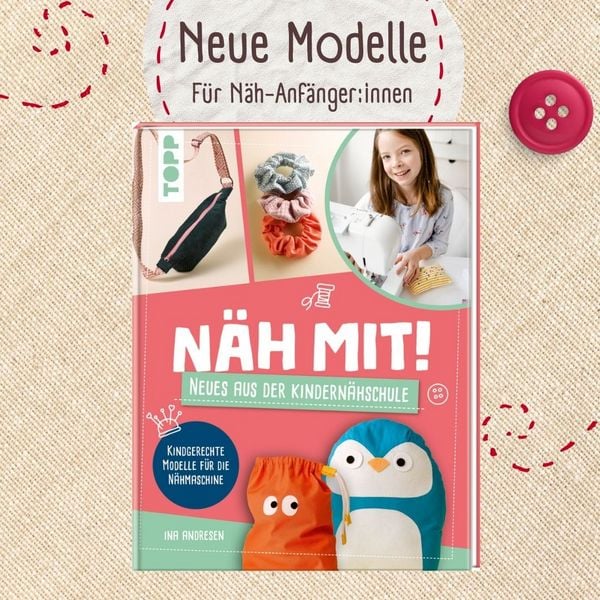 Produktbild: N&auml;h mit! Neues aus der Kindern&auml;hschule