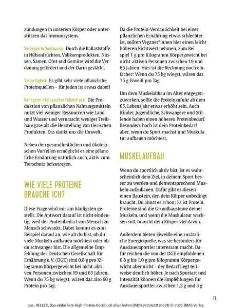 Produktbild: Das einfachste High-Protein-Kochbuch aller Zeiten