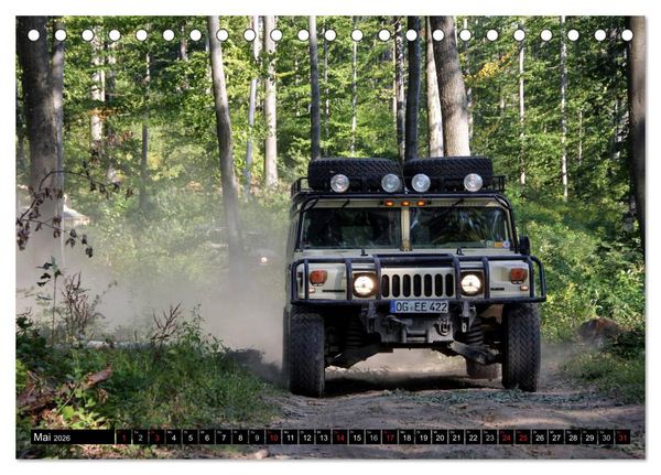 Produktbild: Hummer @ EnduRoMania (Tischkalender 2026 DIN A5 quer), CALVENDO Monatskalender