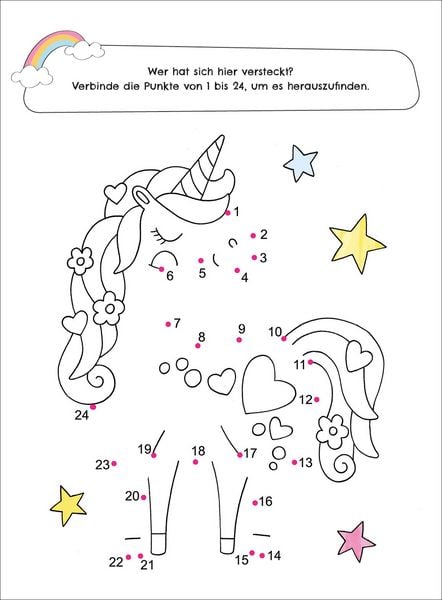 Produktbild: Meine Einhorn-Welt - R&auml;tselblock