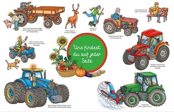 Produktbild: Traktor Wimmelbuch