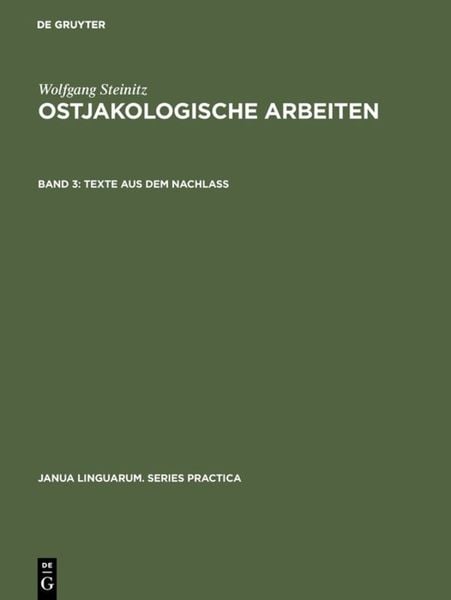 Produktbild: Texte aus dem Nachlass