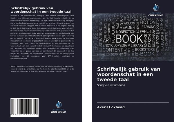 Produktbild: Schriftelijk gebruik van woordenschat in een tweede taal
