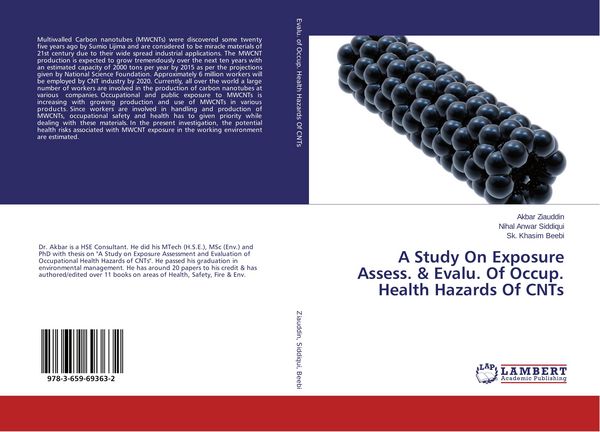 Produktbild: A Study On Exposure Assess. & Evalu. Of Occup. Health Hazards Of CNTs
