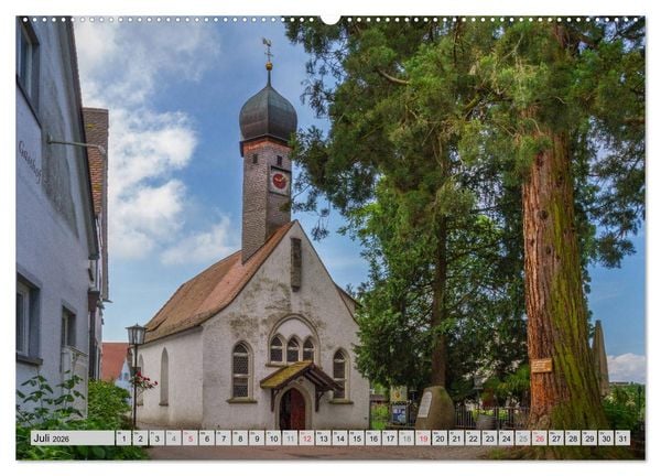 Produktbild: Kirchen und Kapellen (Wandkalender 2026 DIN A2 quer), CALVENDO Monatskalender