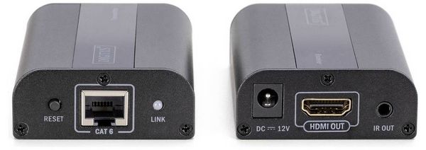 Produktbild: Digitus DS-55204 HDMI&reg;, Infrarot Extender (Verl&auml;ngerung) &uuml;ber Netzwerkkabel RJ45 60m