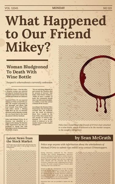 Produktbild: What Happened to Our Friend Mikey?