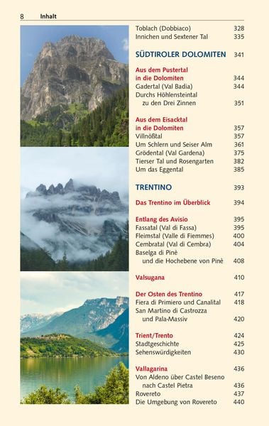 TRESCHER Reiseführer Südtirol und Trentino