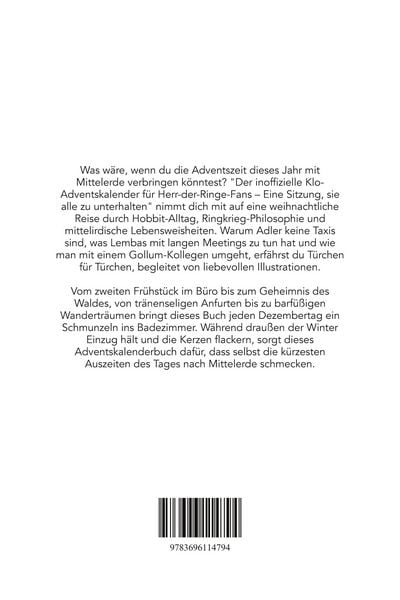 Produktbild: Der inoffizielle Klo-Adventskalender f&uuml;r Herr-der-Ringe-Fans