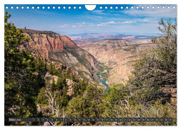 Produktbild: Westw&auml;rts - &Uuml;ber die Rocky Mountains zum Pazifik (Wandkalender 2026 DIN A4 quer), CALVENDO Monatskalender