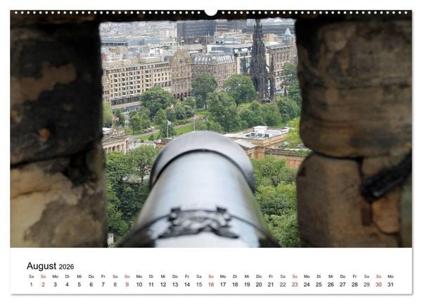 Produktbild: Schottlands Hauptstadt Edinburgh (Wandkalender 2026 DIN A2 quer), CALVENDO Monatskalender