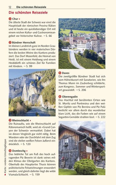 Produktbild: TRESCHER Reisef&uuml;hrer Graub&uuml;nden