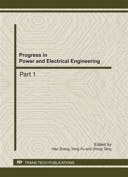 Produktbild: Progress in Power and Electrical Engineering