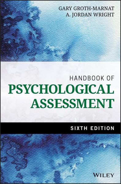 Produktbild: Handbook of Psychological Assessment