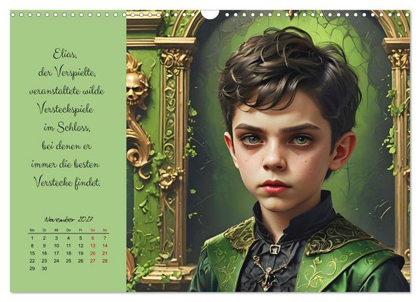 Produktbild: Mondkinder der Dunkelheit (Wandkalender 2027 DIN A3 quer), CALVENDO Monatskalender
