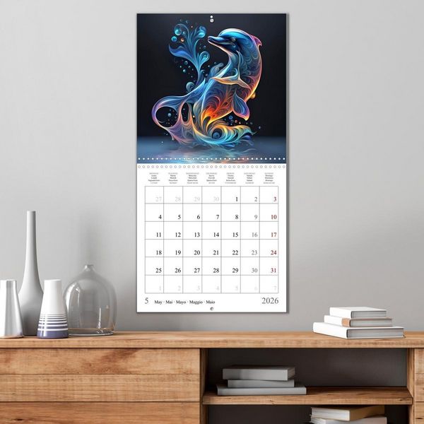 Produktbild: Rainbow Creatures (Wall Calendar 2026 12 &times; 12 Inch) CALVENDO 12 Month Wall Calendar