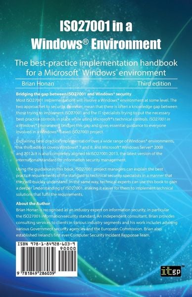 Produktbild: Iso27001 in a Windows Environment