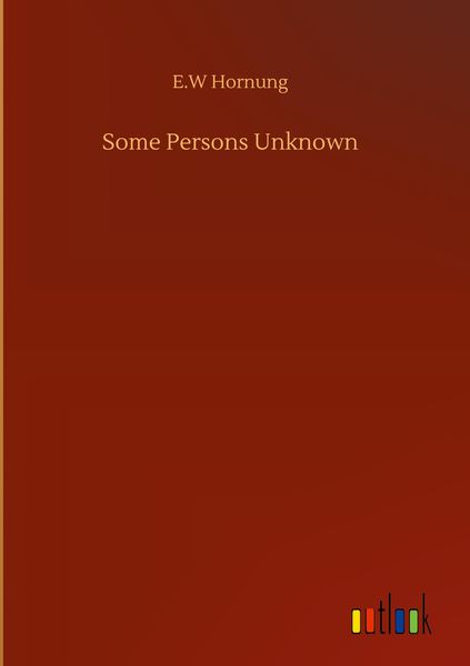 Produktbild: Some Persons Unknown