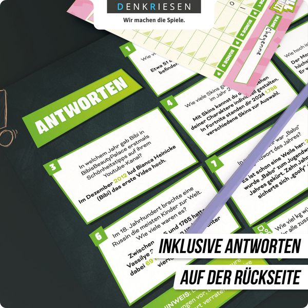 Produktbild: DENKRIESEN - VOLL VERSCH&Auml;TZT! Junior Edition - "Knapp daneben ist auch gewonnen."