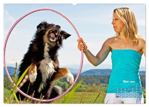 Produktbild: Hula-Hoop: Spa&szlig;, Sport und Fitness mit Hula Hoop Reifen (Wandkalender 2026 DIN A2 quer), CALVENDO Monatskalender