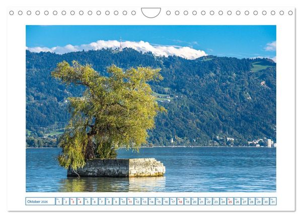 Produktbild: Insel Lindau - Bayerische Perle im Bodensee (Wandkalender 2026 DIN A4 quer), CALVENDO Monatskalender