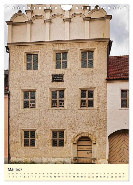 Produktbild: Luthergedenkst&auml;tten in Eisleben und Wittenberg (Wandkalender 2027 DIN A4 hoch), CALVENDO Monatskalender