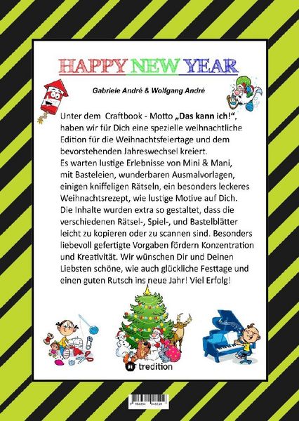Produktbild: Craftbook - Jubil&auml;umsausgabe - Weihnachten - Wintersport mit Mini & Mani - Silvester - Kniffelige R&auml;tsel - Spiel