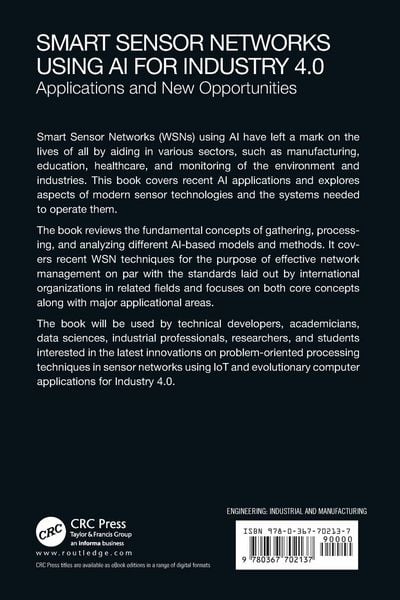 Produktbild: Smart Sensor Networks Using AI for Industry 4.0