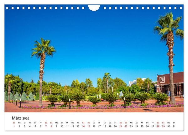 Produktbild: T&uuml;rkei, Antalya: Urlaubsparadies am Mittelmeer (Wandkalender 2026 DIN A4 quer), CALVENDO Monatskalender