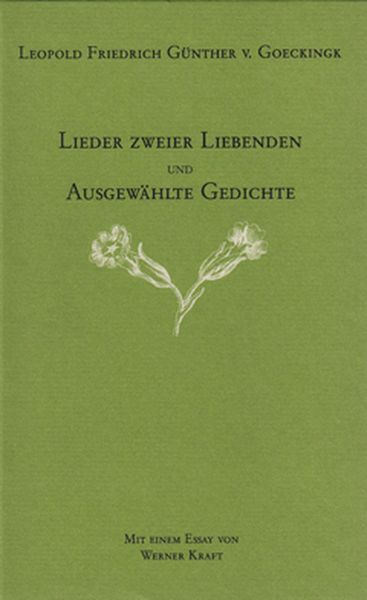 Produktbild: Lieder zweier Liebenden und Ausgew&auml;hlte Gedichte